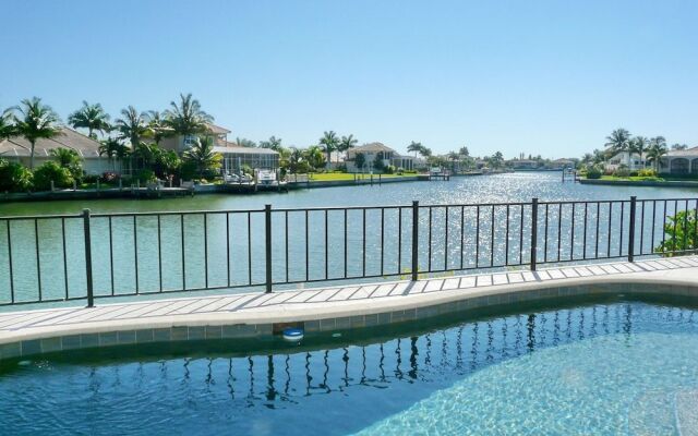 Waterfront Home on key lot With Pool, spa and Views