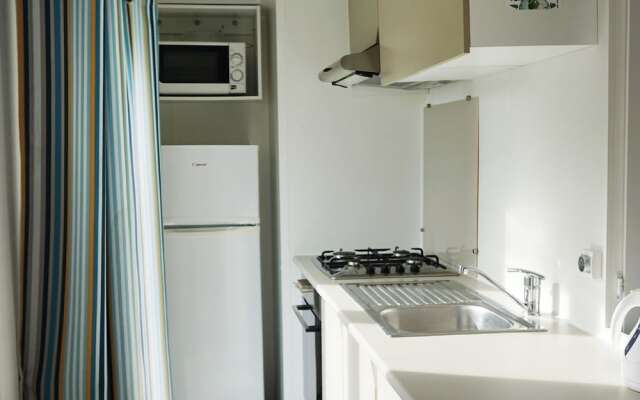 Comfortable Mobile Home With Veranda in Charming Normandy