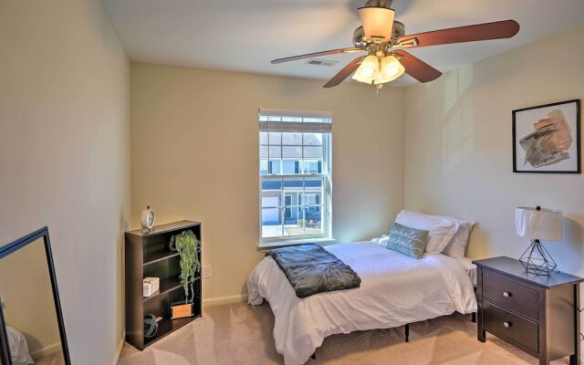 Charming Greensboro Townhouse With Back Patio!