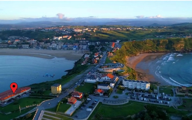 Piso sobre mar junto al Faro de Suances