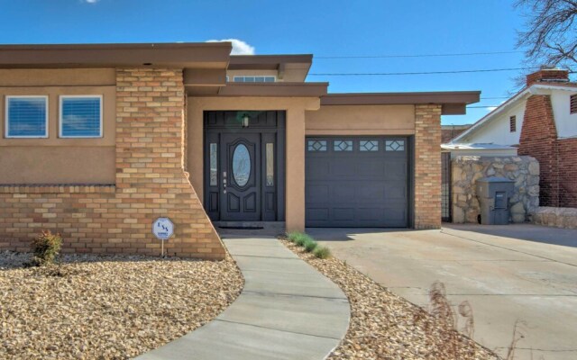 Modern El Paso Home w/ Backyard & Fire Pit!