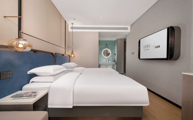 Yi Zhi Hotel (Pearl River Xincheng Store, Wuyangcun Metro Station, Guangzhou) – Guest Rooms – Guangzhou