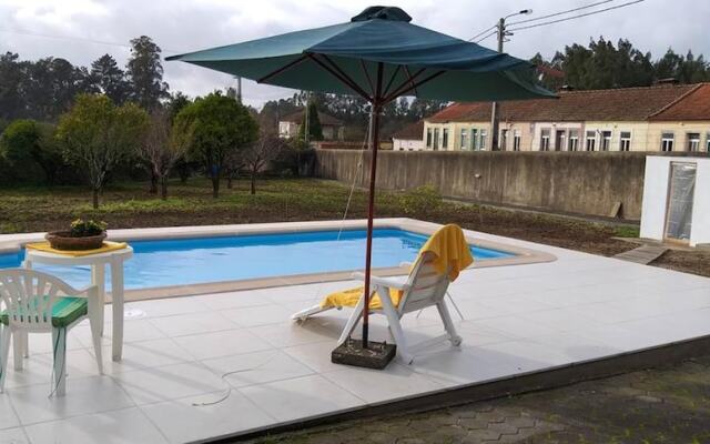 Villa With 4 Bedrooms In S. Vicente De Pereira, With Private Pool, Enclosed Garden And Wifi 12 Km From The Beach