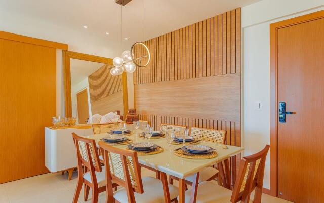 IT11 Excelente Apartamento 3 Suítes, Vista Mar - Itacimirim