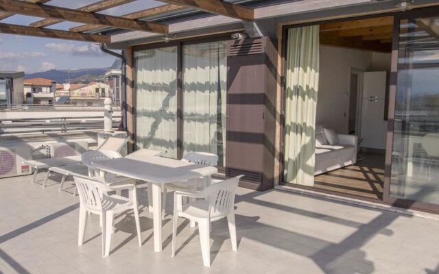 Apartment with One Bedroom in Giardini Naxos, with Wonderful Sea View, Furnished Terrace And Wifi - 2 Km From the Beach