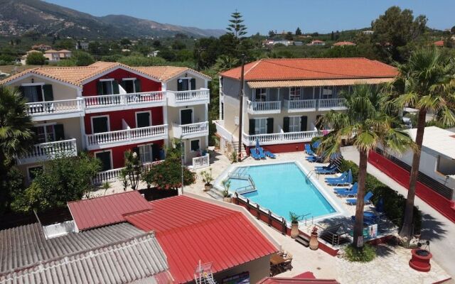 Manthos Beachfront Apts & pool