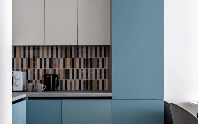 Стильная квартира с качелями в ЖК Самолет