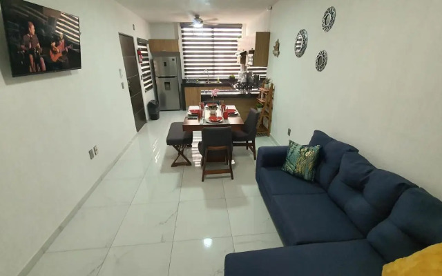 NUEVO ¡Hermoso departamento amueblado con alberca!