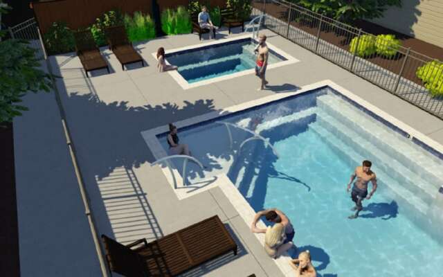Skyline 102 Mountain View Townhouse-AC-Heated Pool; Hot tub