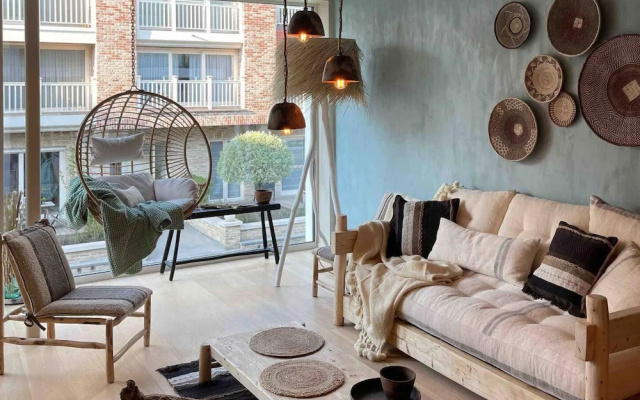 La Petite For t Bohemian Apartment in Knokke