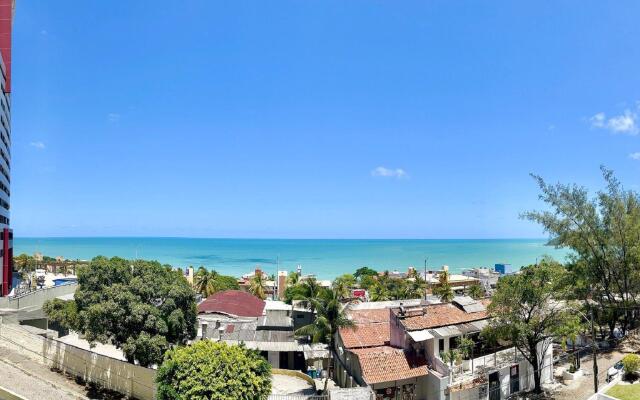 Paradise 204 Praia Flat - NBI - Vista x Mar Ponta Negra