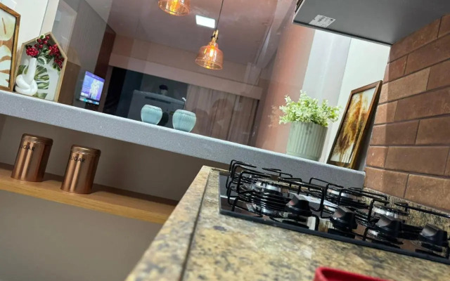 Maravilhoso apartamento 2 quartos vista mar no Ondina Apart