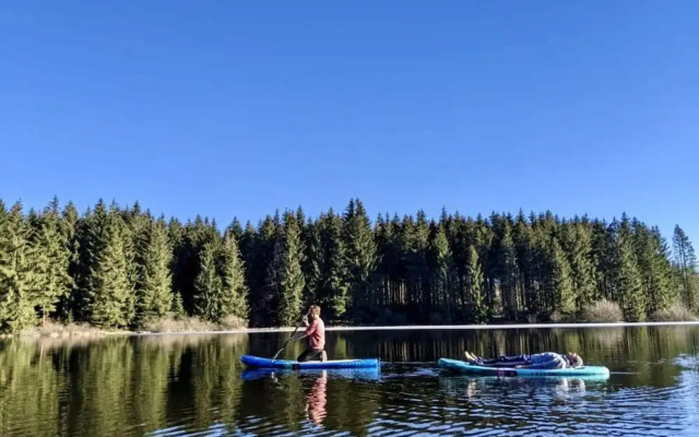 Panoramic View of Lake Harz