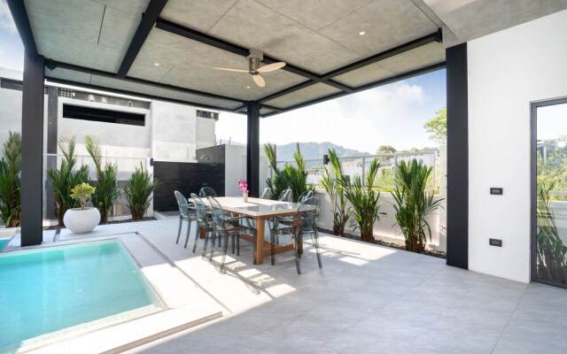 Trendy Modern Pool Villa Sunset Garden 4