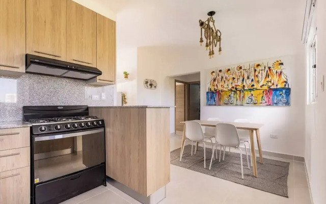 Bamboo apartment
