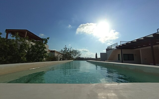 Wonderful studio Rooftop pool