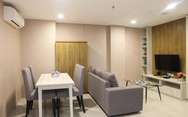 Homey 1BR at Enviro Apartment Cikarang
