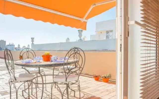 Ático en el centro con 250 m2 de terraza + bicis