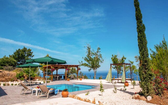 Villa Paradiso Sunset Private Pool Walk to Beach Sea Views A C Wifi - 3072