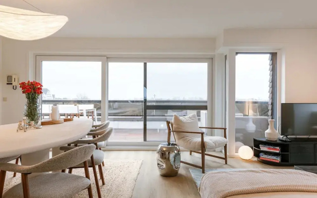 Penthouse on the Dike Bathed in Sunlight