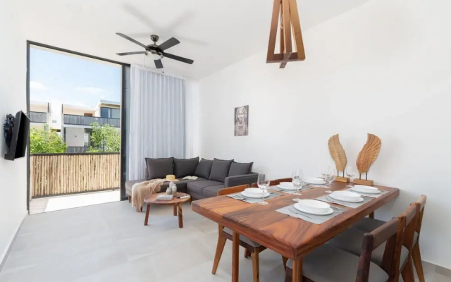 Luxurious Apartment in Lovely Complex With Dreamy Gardens Yoga Terrace Hammocks Swimming Pool - Apartment in Cancun - Photo 5