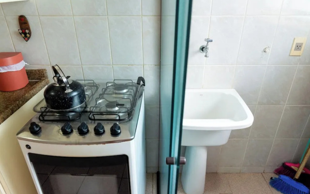 Cobertura com Churrasq e Piscina a 250m da Praia