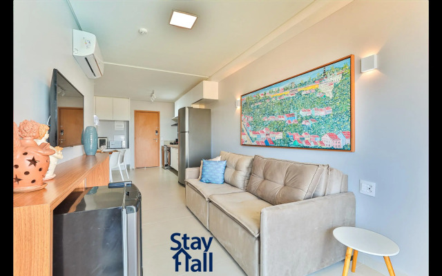 Apt 2QTS-Eco Resort-Condomínio Beira-Mar-SH036