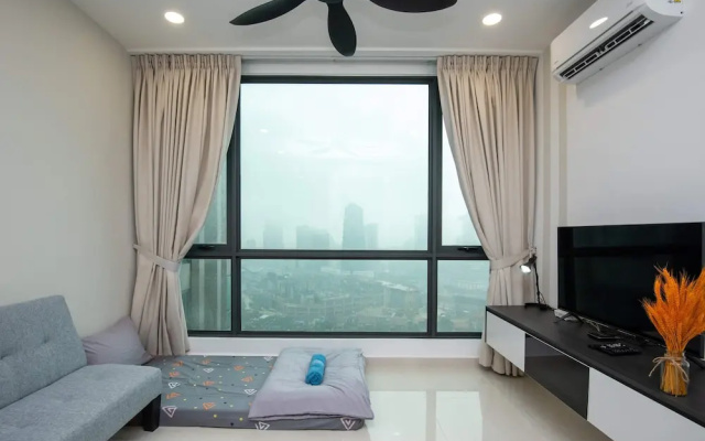 2BR Dual Key SKS Pav Ciq, JB Sentral, Free Parking – Guest Rooms – Johor Bahru