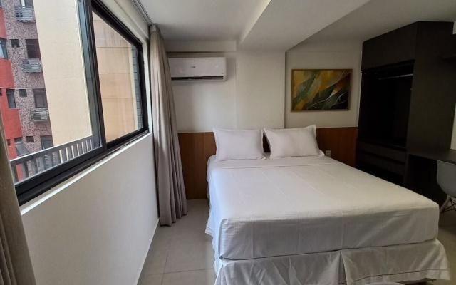 Flat Cabo Branco Aurea 50m do mar 403