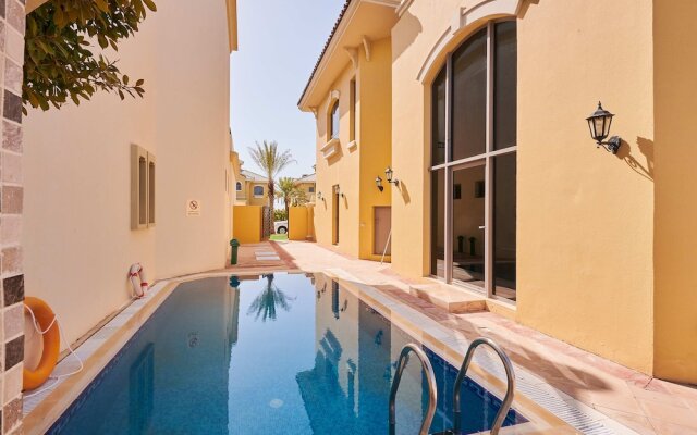 Rose Dream - 5 Bedrooms Palm Villa on the beach with private pool