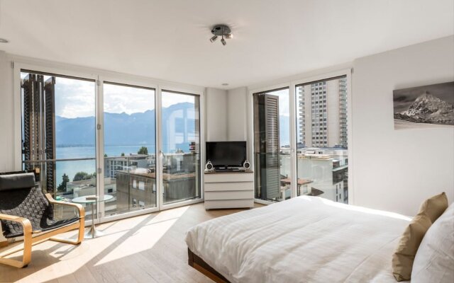 Luxury Apartment Lake view & Center of Montreux