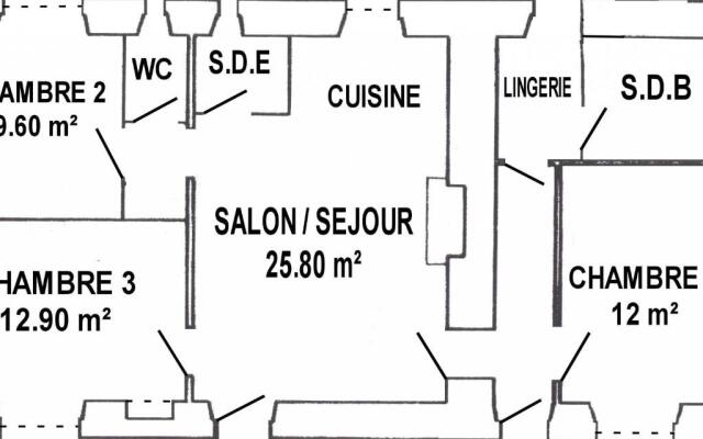 Gîte Villeneuve-en-Retz, 4 pièces, 6 personnes - FR-1-306-825