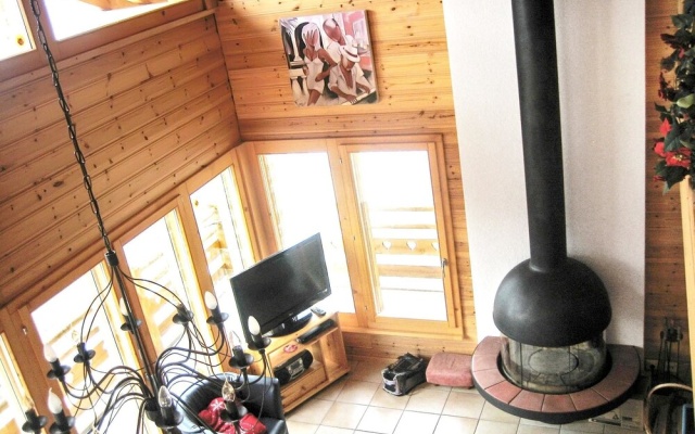 Chalet With 3 Bedrooms in Veysonnaz, With Wonderful Mountain View, Fur – Lobby – Nendaz