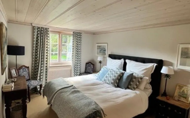 Gstaad Switzerland Skiing From Exclusive Rougemont Chalet Apartment