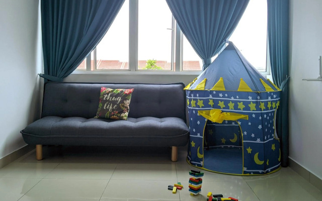 Desaru Comfy Home with Netflix Near Beach, Waterpark & BBQ