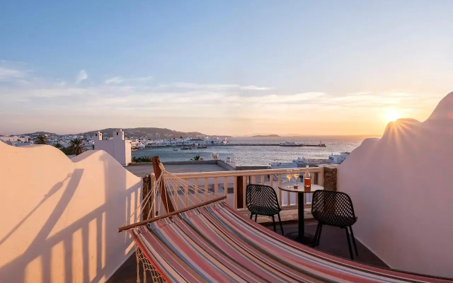 Yalos hotel sunset view
