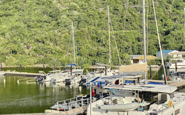 Marina Beach 2, between Anse Marcel marina and beach