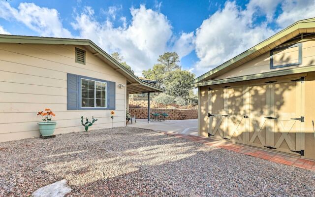 Gazebo & Fire Pit: Pet-friendly Payson Home!