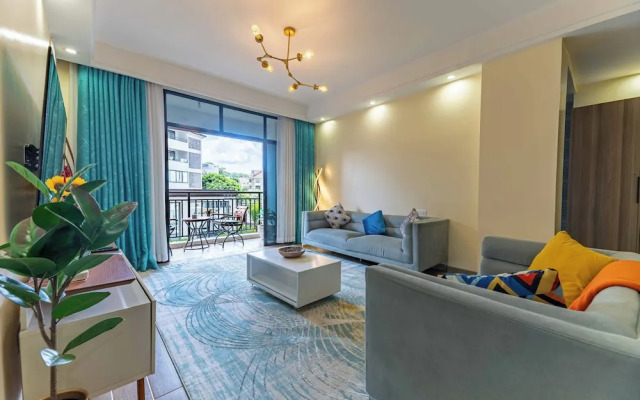 Serene 2-bedroom Apartment in Kileleshwa, Nairobi