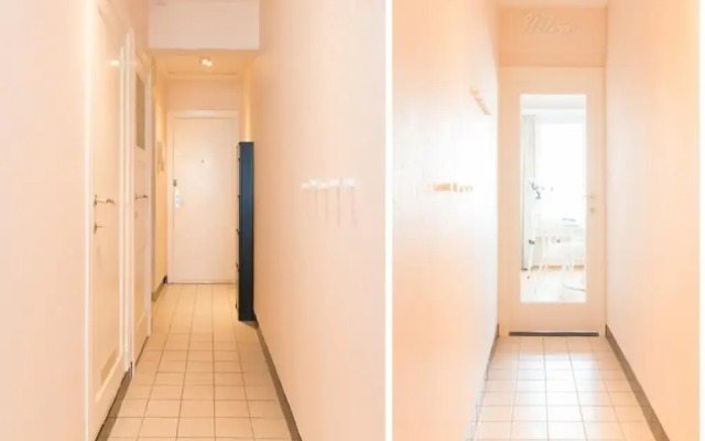 Frontal sea View Studio Apartment in Ostend