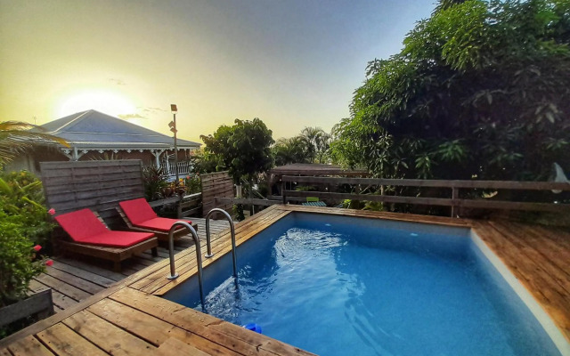 Studio Frangipani dans Villa Fleurs des Iles