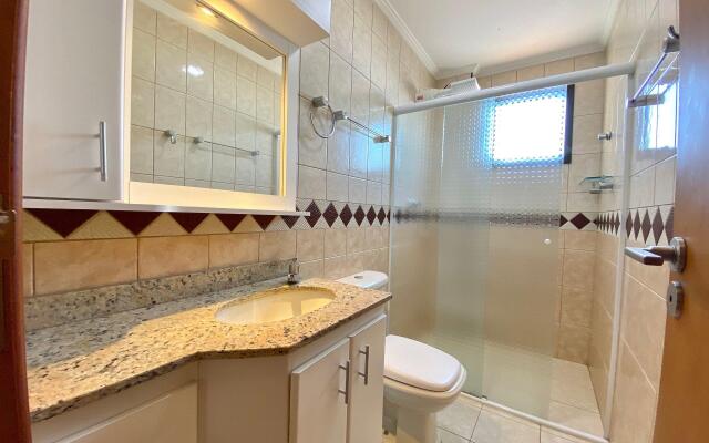 A093 - Apto com Wi-Fi l Sacada Gourmet | Piscina