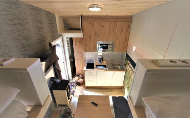 Tiny Joy Tiny House auf dem Campingplatz Strandgut