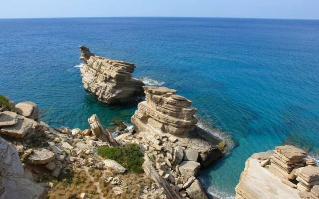 Villa George Sea View With Pool - Triopetra