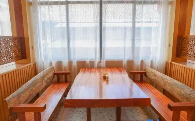 Longji terraced fields and a villa