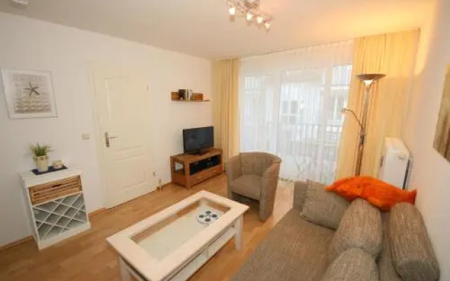 Ferienwohnung Strandkieker mit Balkon