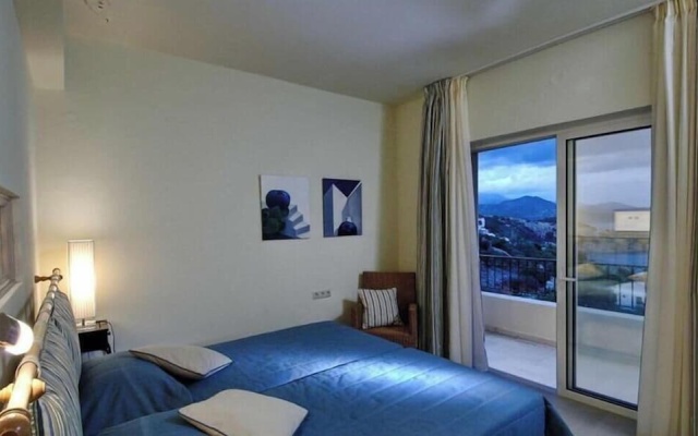 Villa Ouranos our Dream in Blue and Cream With Seaview and Pool