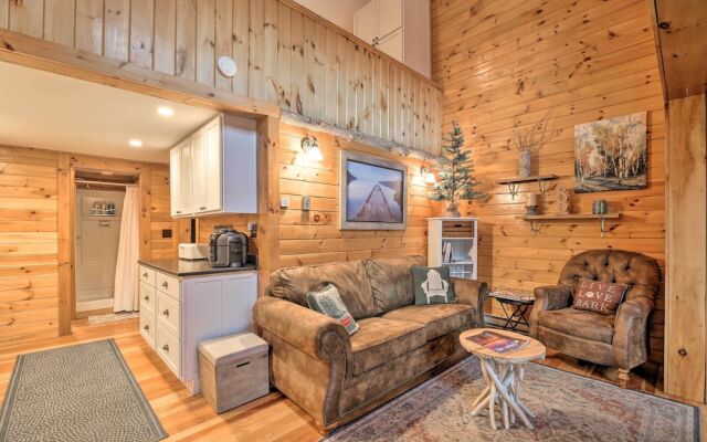 Pet-friendly Adirondack Cabin w/ On-site Lake