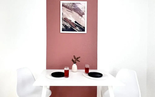 Cozy studio in Art Nouveau style