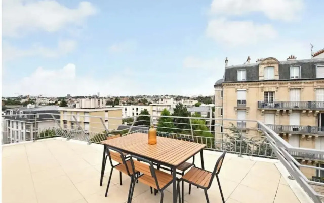 Chic Duplex With Rooftop -3bd/6p- Nogent-sur-marne